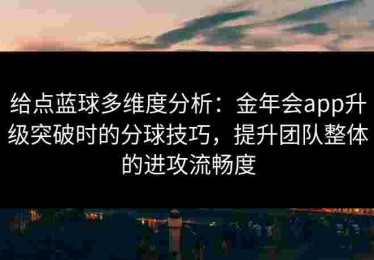 给点蓝球多维度分析：金年会app升级突破时的分球技巧，提升团队整体的进攻流畅度