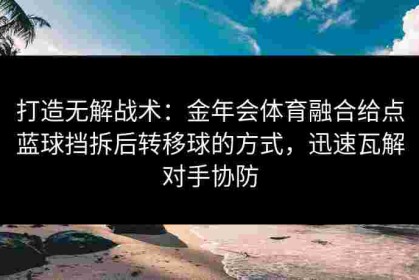 打造无解战术：金年会体育融合给点蓝球挡拆后转移球的方式，迅速瓦解对手协防