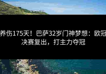 养伤175天！巴萨32岁门神梦想：欧冠决赛复出，打主力夺冠